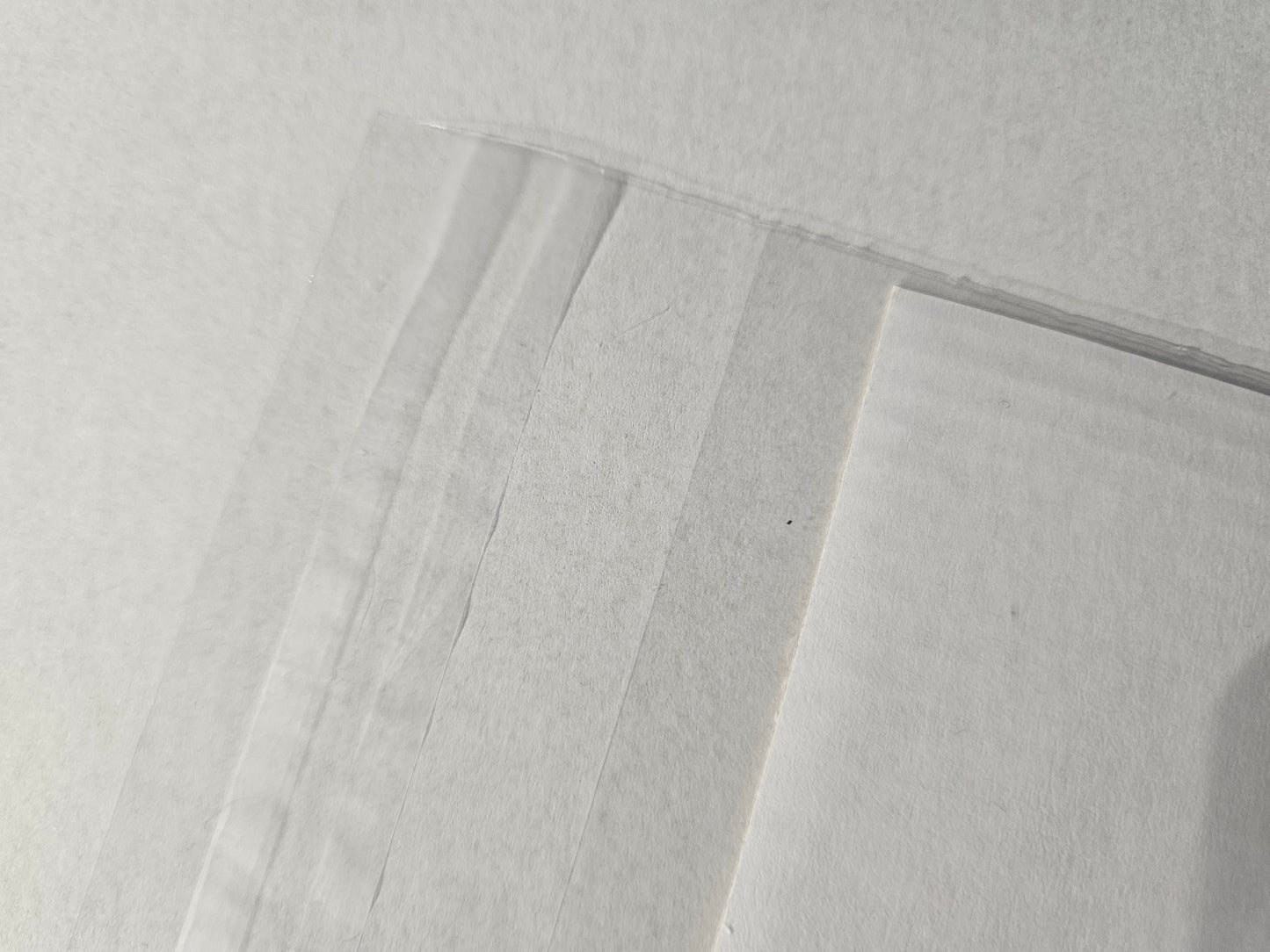 100 rigid white flat cardboard 300x420 mm