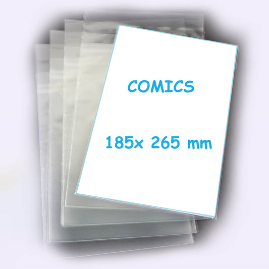 100 fundas  para MANGAS COMICS 853 x 265 mm