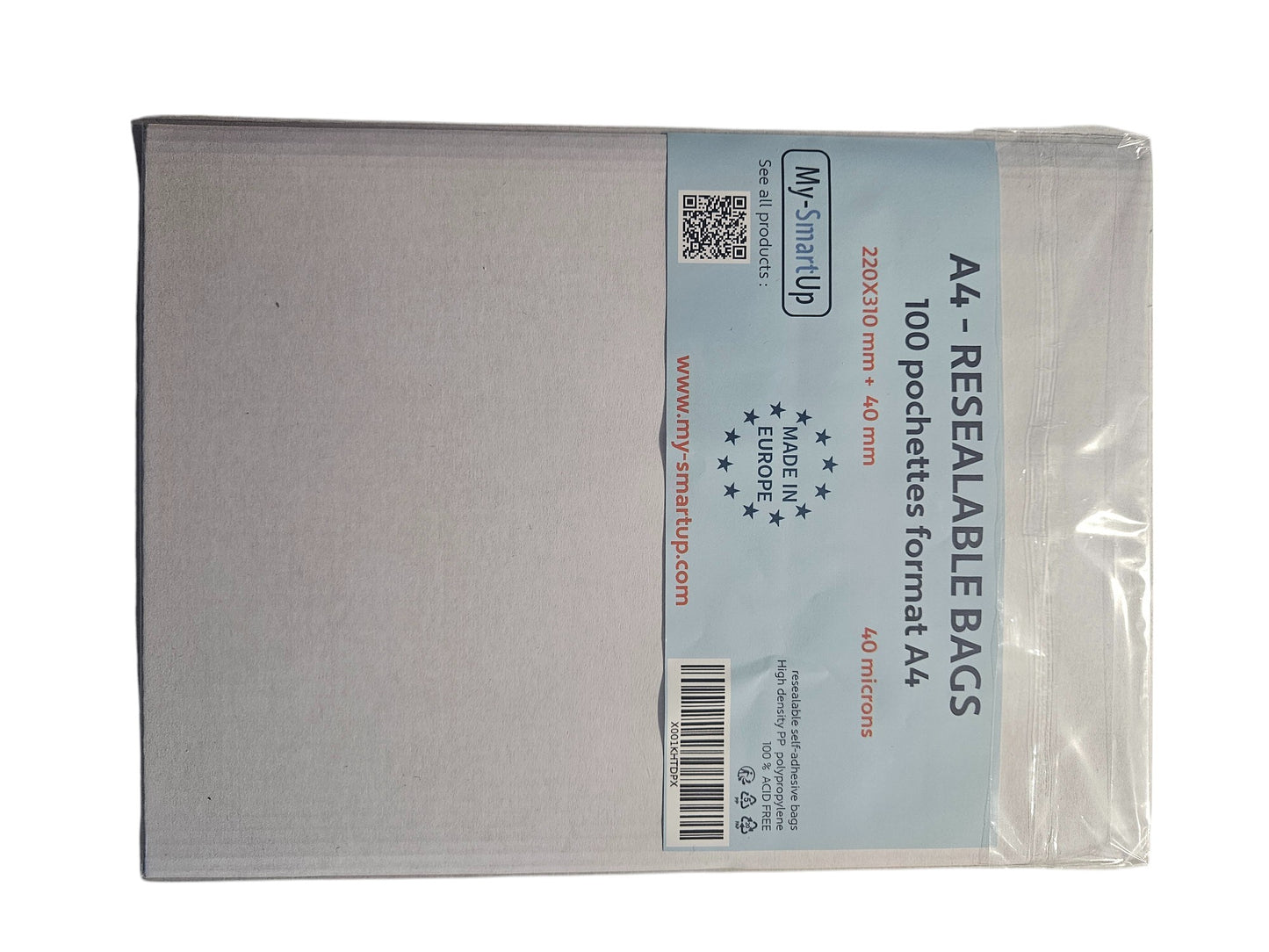 100 A4 size sleeves