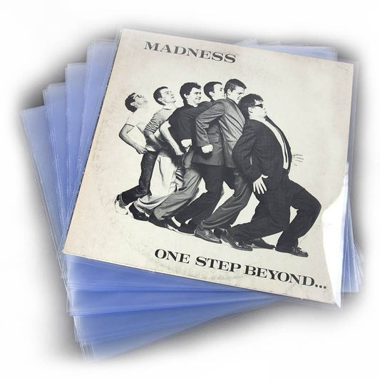 300 sleeves for 33rpm 12" 120 micron