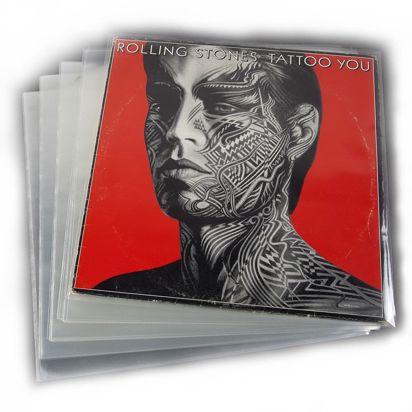 1000 pochettes pour vinyles 33t 12" 80 microns