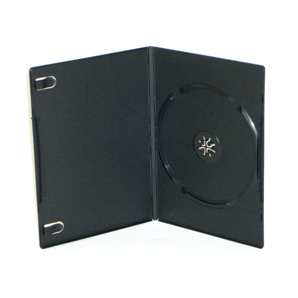 25 SLIM Cases for 1 DVD - Black -7mm