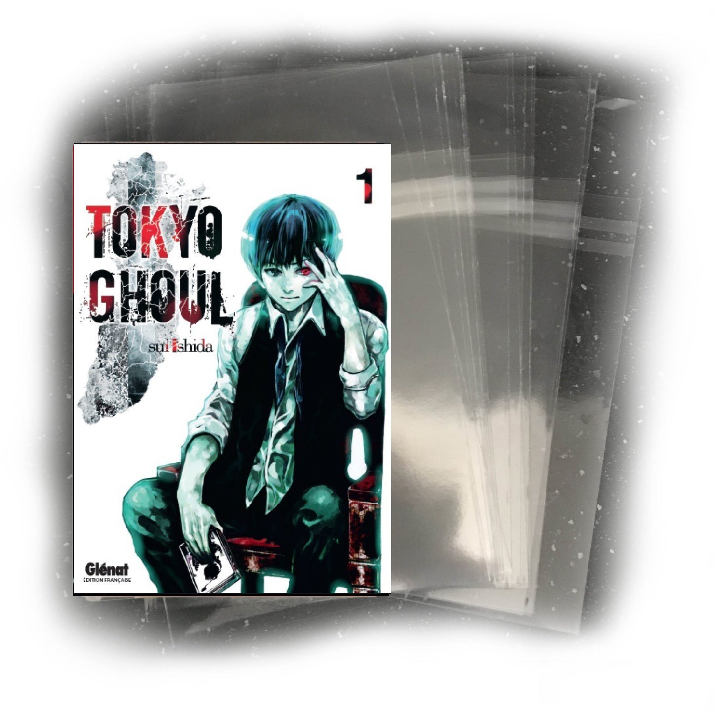 100 fundas para MANGAS - 152x190 mm