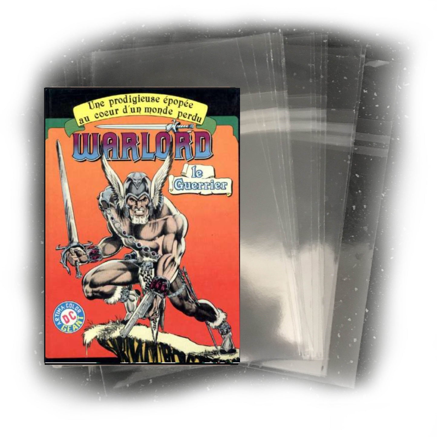 300 fundas para MANGAS 152x190 mm