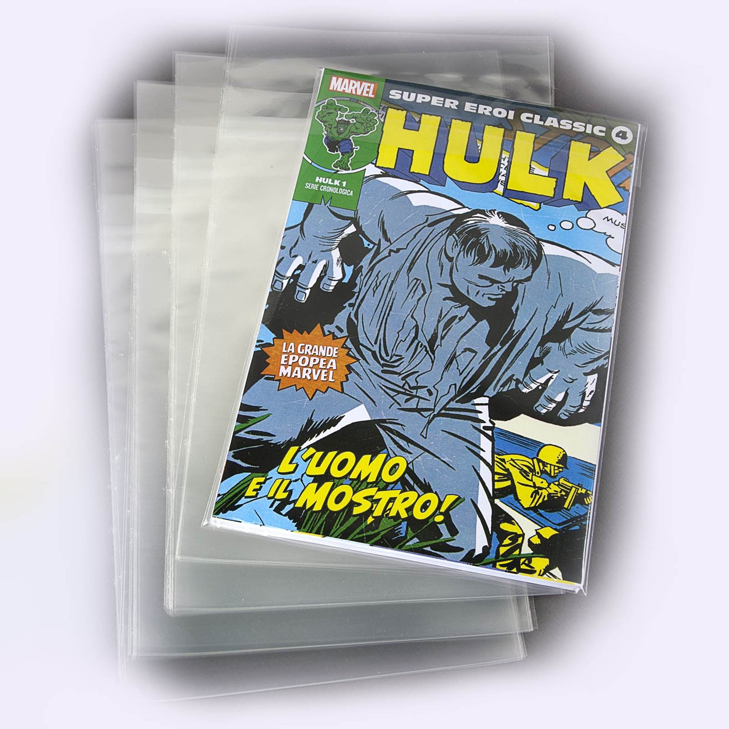 300 buste per COMICS  173 x 265 mm