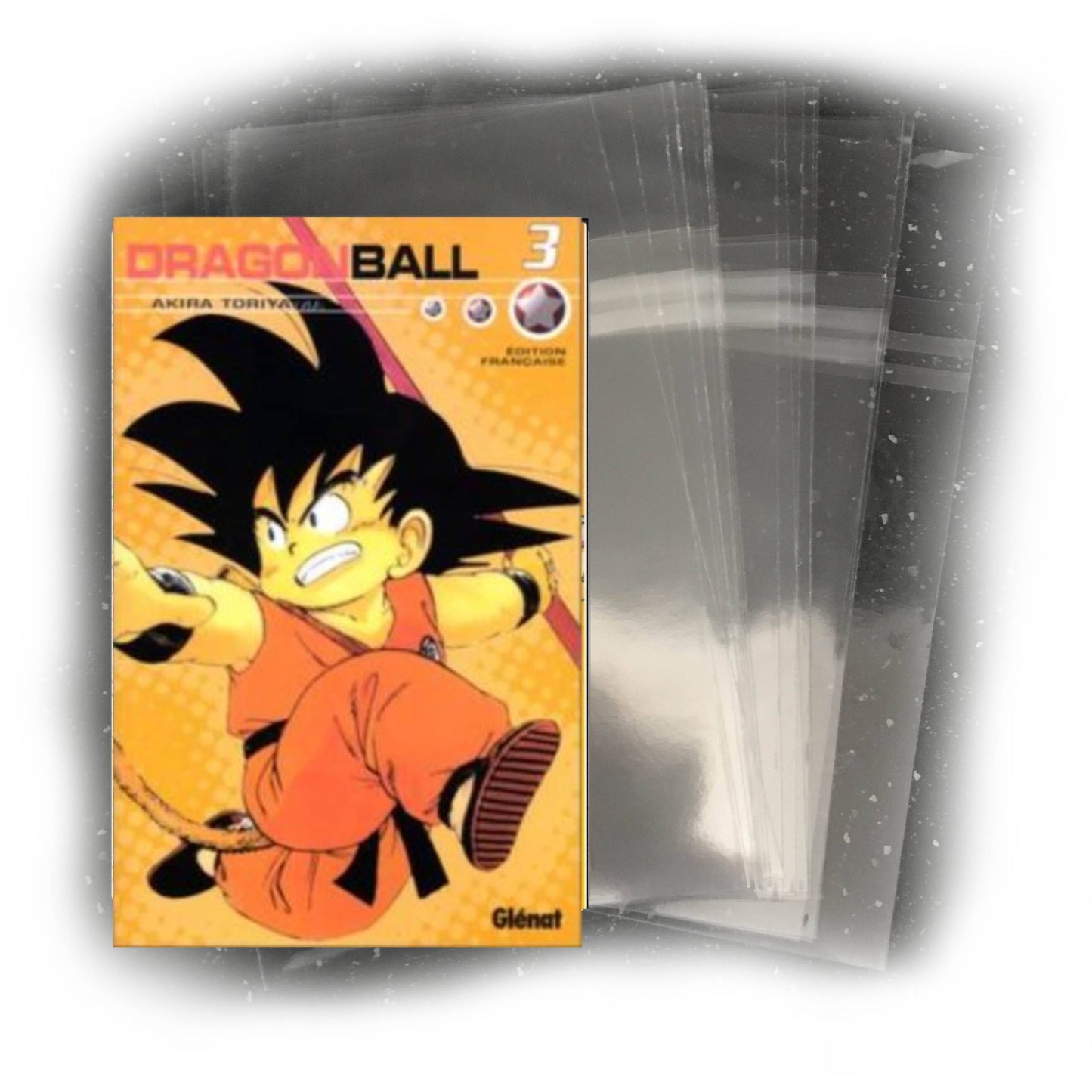 300 mangas para DOBLE MANGAS 155x195 mm