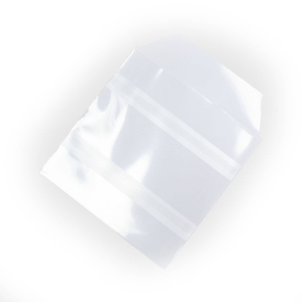 1000 bolsillos para CD o DVD con solapa y pegamento - 80 micras