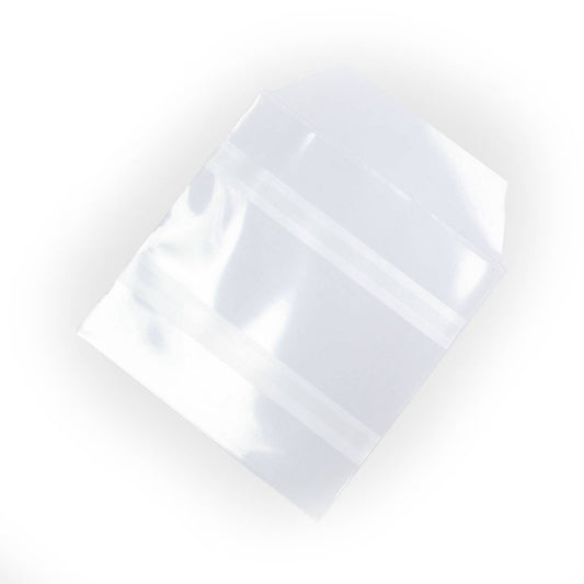 100 pochettes pour CD ou DVD avec rabat et colle au dos - 80 microns