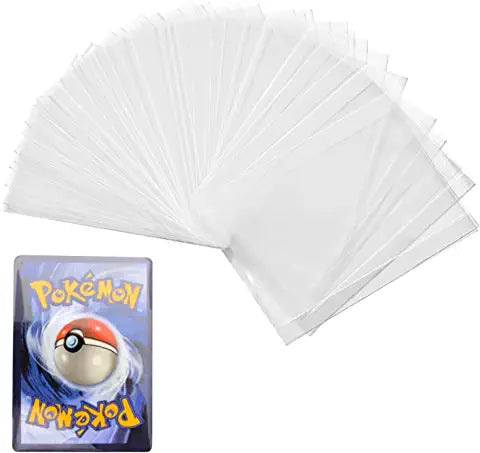100 Pockemon card sleeves (67x92mm)