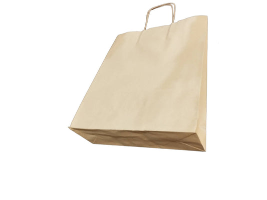 250 bolsas de papel kraft con fuelle