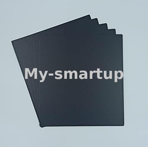 5 Identification dividers for 33 rpm - black