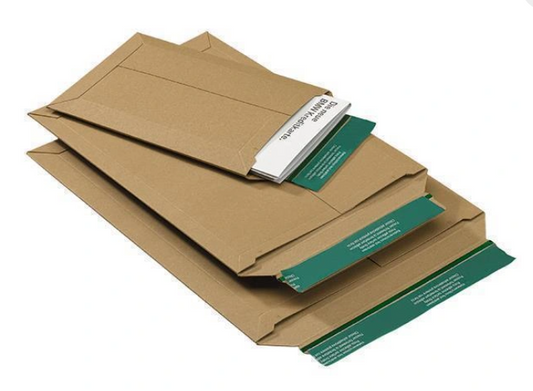 300 rigid white flat cardboard  - 300x420 mm
