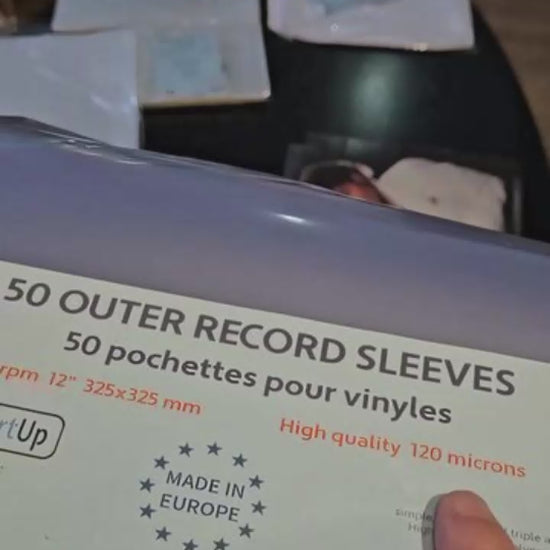 1000 pochettes pour vinyles 33t 12 80 microns – My-smartup